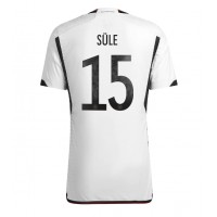 Camiseta Alemania Niklas Sule #15 Primera Equipación Mundial 2022 manga corta